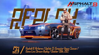 [Asphalt 8: Airborne | A8] Festival Event As Usual Do | Live Stream Replay | Oct 30th, 2022 [UTC+08]