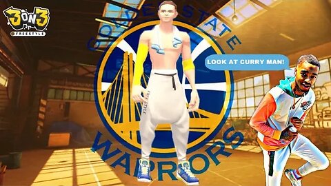 3ON3 FREESTYLE OUTFIT CREATION! LOOK LIKE STEPH CURRY IN 3ON3 FREESTYLE! GSW TEAM OUTFITS CREATION!