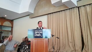 SOUTH AFRICA - Cape Town - John Steenhuisen speaks at the Cape Town Press Club (Video) (xtA)