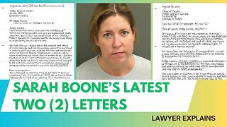 Suitcase Murder Update: TWO more letters from Sarah Boone | LAWYER REACTS