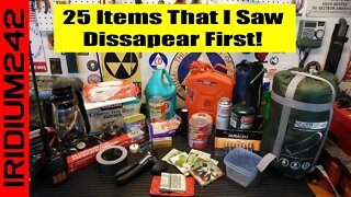 25 Items That Will Disappear Fast In A Crisis - Will You Be Ready?