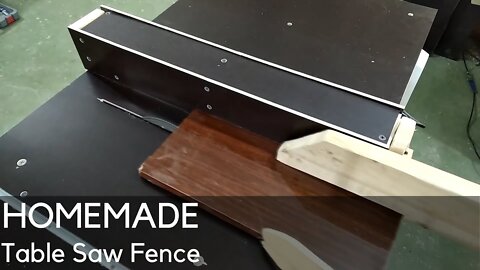 How To Make A Table Saw Fence - Workshop Projects