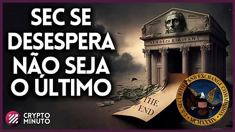 A FESTA ESTÁ A PONTO DE COMEÇAR - BITCOIN - CARDANO - ETH - DOT - FED - SEC - CRIPTO NOTÍCIAS HOJE