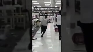 Trump supporters destroying a Target?! #shorts