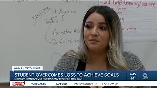 Tucson high school student overcomes loss to reach her goals