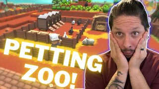 Creating a zoo in Dinkum! #dinkum #pettingzoo