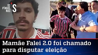 Youtuber assume erro ao xingar Bolsonaro e revela que foi chamado para ser candidato