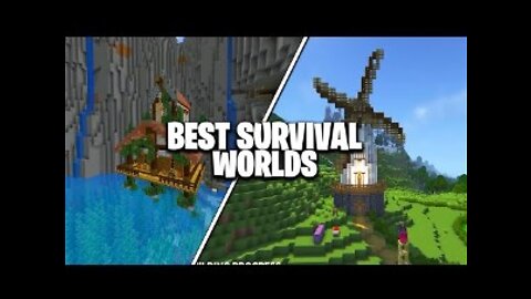 Classic Survival Minecraft Series You Should be Watching! (Best Survival Worlds)