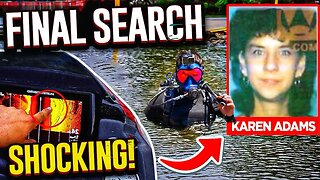 Final Search For Karen Adams FBI Case | Divers FOUND Targets In Dangerous River