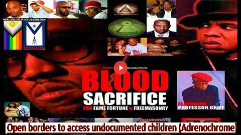 The entertainment industry and Blood Sacrifices Exposed (Related info and links in description)