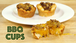 Memorial Day appetizers: Cheesy beef BBQ cups