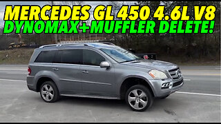 2010 Mercedes GL 450 4.6L V8 w/ DYNOMAX BULLETS & MUFFLER DELETE!