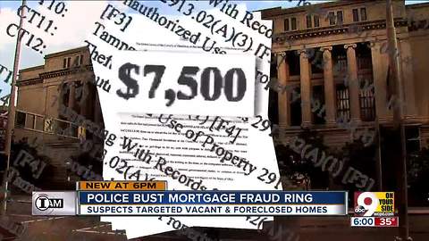 Police bust mortgage fraud ring