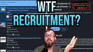 Random At Worst: Recruitment Is SCUFFED!
