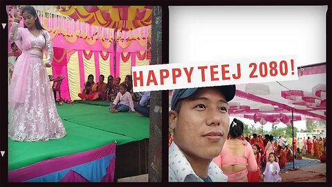 Teej Song 2080 | तिज को गित | Teej Dohori | Teej Special Program | Dangali Dance | दंगाली @ijpvlog