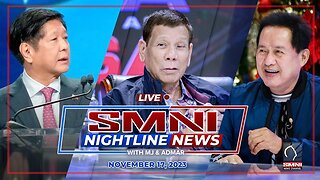 LIVE: SMNI Nightline News with Admar Vilando and Jade Calabroso | November 17, 2023