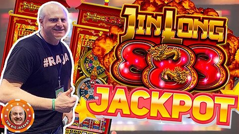 ☯️ Jin Long 888 3 Reel Jackpot Hit! ☯️ Big Money On The Bonus Wheel!