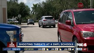 Four shooting threats at four schools in Southwest Florida