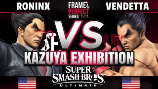 RoninX vs. Vendetta - Top Player Kazuya Exhibition