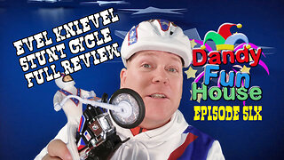 EVEL KNIEVEL STUNT CYCLE Review pt 4 - THE BIKE!