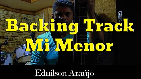 Backing Track Mi menor (Rock)