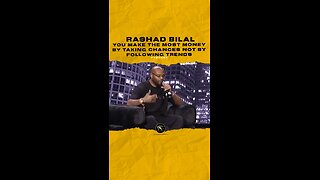 @rashadbilal You make the most money by taking chances not by following trends