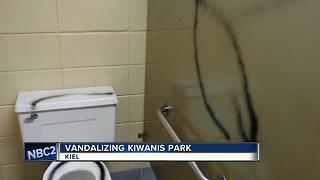 KIWANIS PARK VANDALIZE