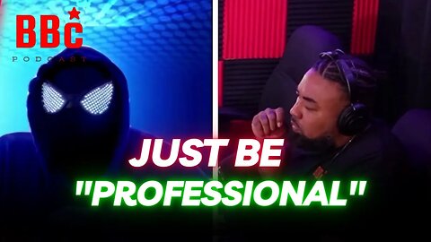 BBC PODCAST : Black Spider Guy Says Just Be Professsional