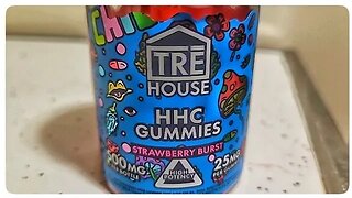 Strawberry Burst - HHC Gummies – High-Potency (Trē House)