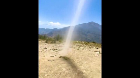 Dust Devil in Alto Las Viscachas 9 - Chile