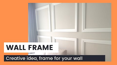 Do it yourself, wall photo frame