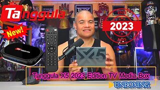 New 2023 Tanggula X5 TV Media Box! - Unboxing & Set Up!