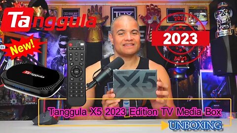 New 2023 Tanggula X5 TV Media Box! - Unboxing & Set Up!