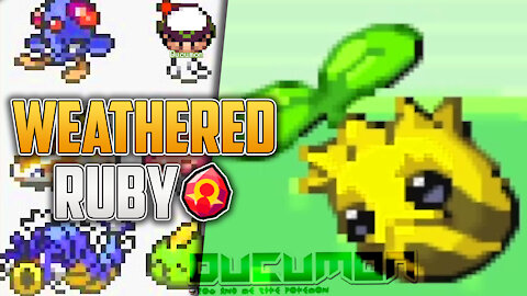 Pokemon Weathered Ruby by bobwilson - GBA Hack ROM, QoL Hack ROM has perfect balance of difficulty!