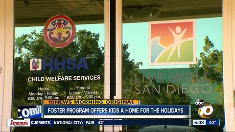 County program helps foster kids find a Home for the Holidays