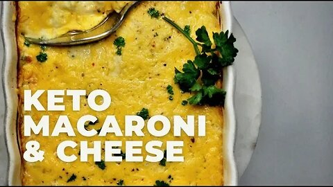 Keto Macaroni and Cheese