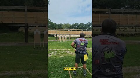 🦶💨🚄 RBGC #uspsa August Match Stage 4 Ryan #unloadshowclear #shorts