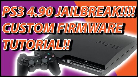 PS3 4.90 JAILBREAK! HOW TO JAILBREAK / HACK / HOMEBREW YOUR PS3! Tutorial, SUPER EASY and guided!
