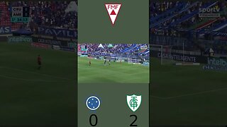 Cruzeiro 0 x 2 América - Semifinal Campeonato Mineiro 2023