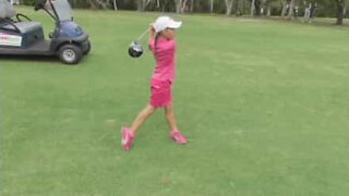 차새대 골프 스타를 꿈꾸는 6살 소녀