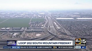 Loop 202 South Mountain freeway now open