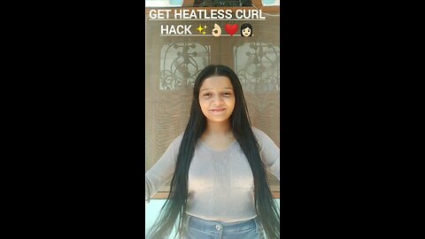 get heatless curl