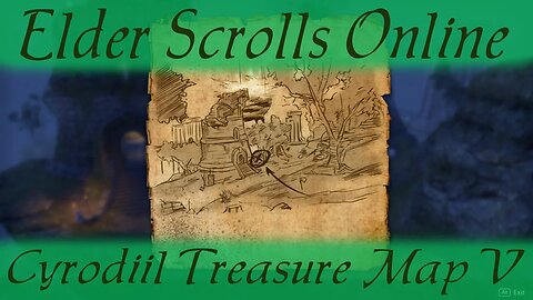 Cyrodiil Treasure Map 5 v [Elder Scrolls Online ESO]