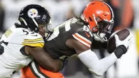 Browns fall to Steelers in season finaleThe Browns sealed their 2022 record at 7-10 with the loss