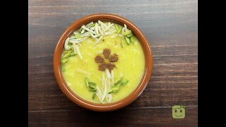 Persian Saffron Rice Pudding (Sholeh Zard)