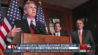 Congressman Kevin McCarthy in Sacramento to discuss relationship between California and the Federal Government