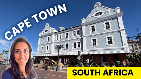 WE TRAVELED TO SOUTH AFRICA! | STUCK IN QATAR FOR 8HRS | EXPLORING CAPE TOWN WATERFRONT HARBOR!