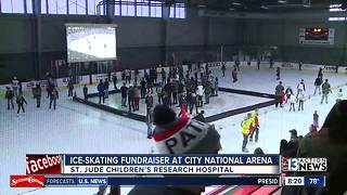 Ice-skating fundraiser at City National Arena