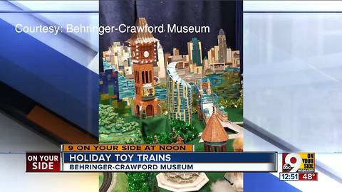 Holiday Toy Trains and Wahoo's Winter Wonderland at the Behringer-Crawford Museum