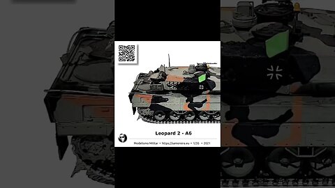 Leopard 2A6 - German Army - ModelKit from Italeri